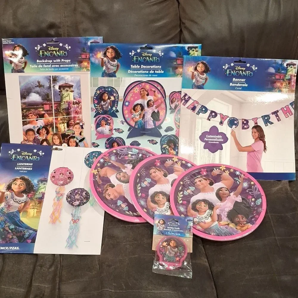 DISNEY ENCANTO BIRTHDAY PARTY DECORATIONS KIT